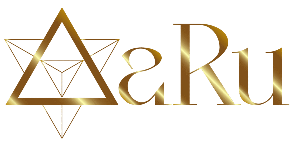 Logo Aaru dorado